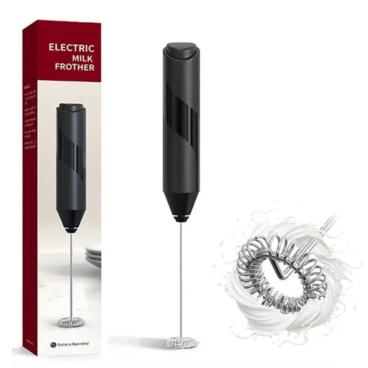 Portable Handheld Coffee Beater & Milk Frother – Battery-Operated Mixer for Coffee, Eggs & More | Kitchen Gadgets